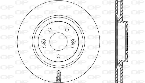 OPEN PARTS Bremžu diski BDR2606.20